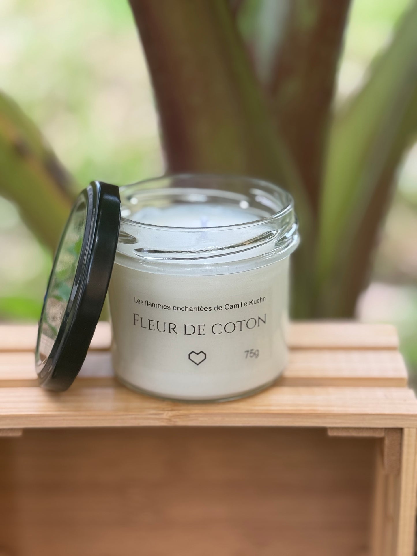 Bougie senteur fleur de coton
