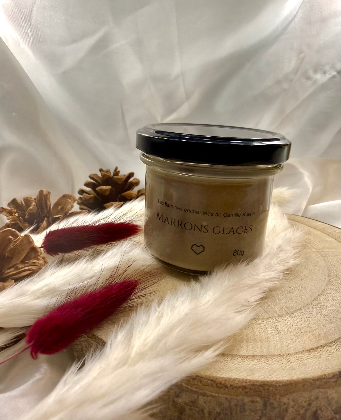 Bougie senteur marrons glacés
