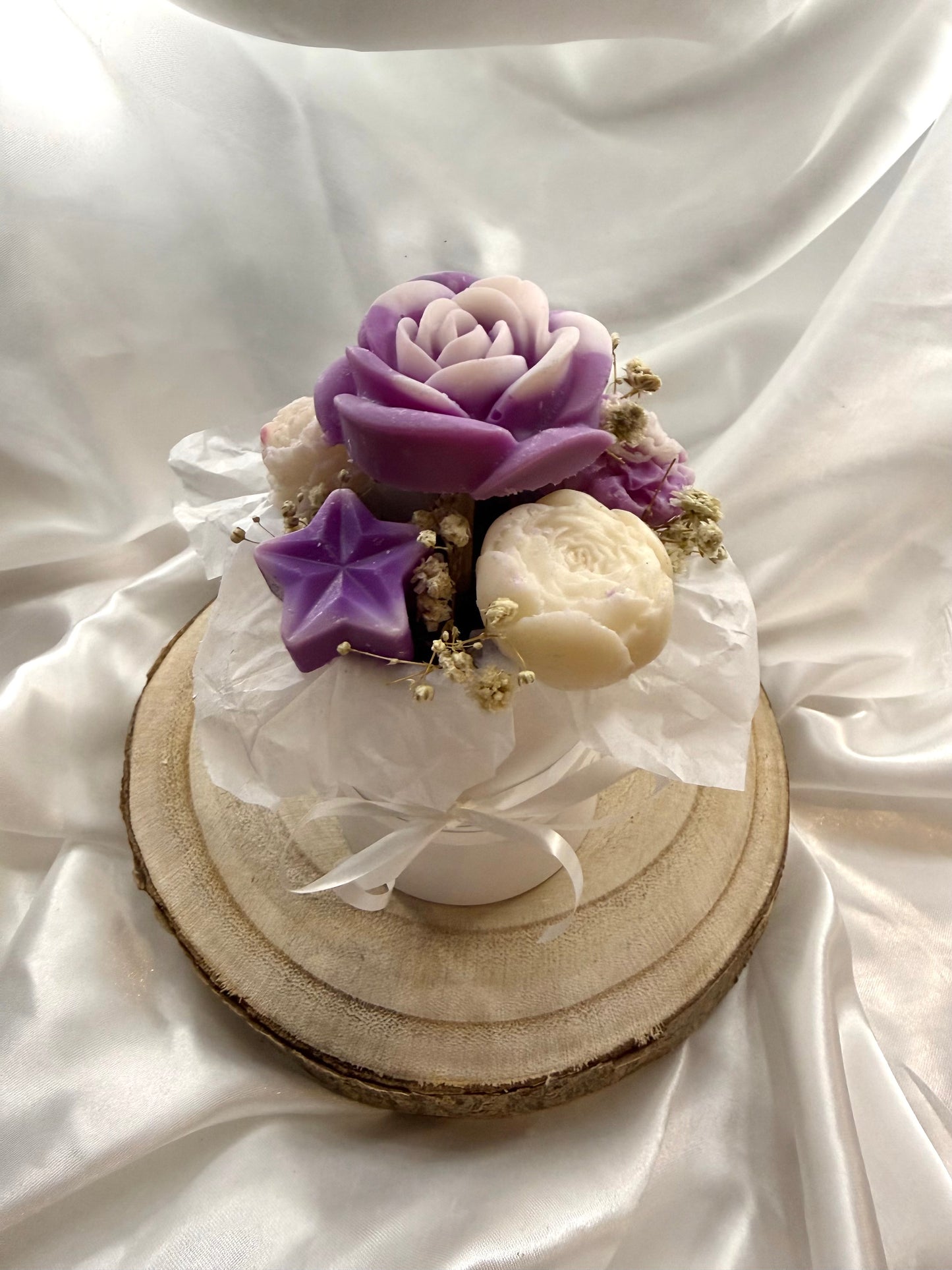 Bouquet parfumé senteur fleur de coton