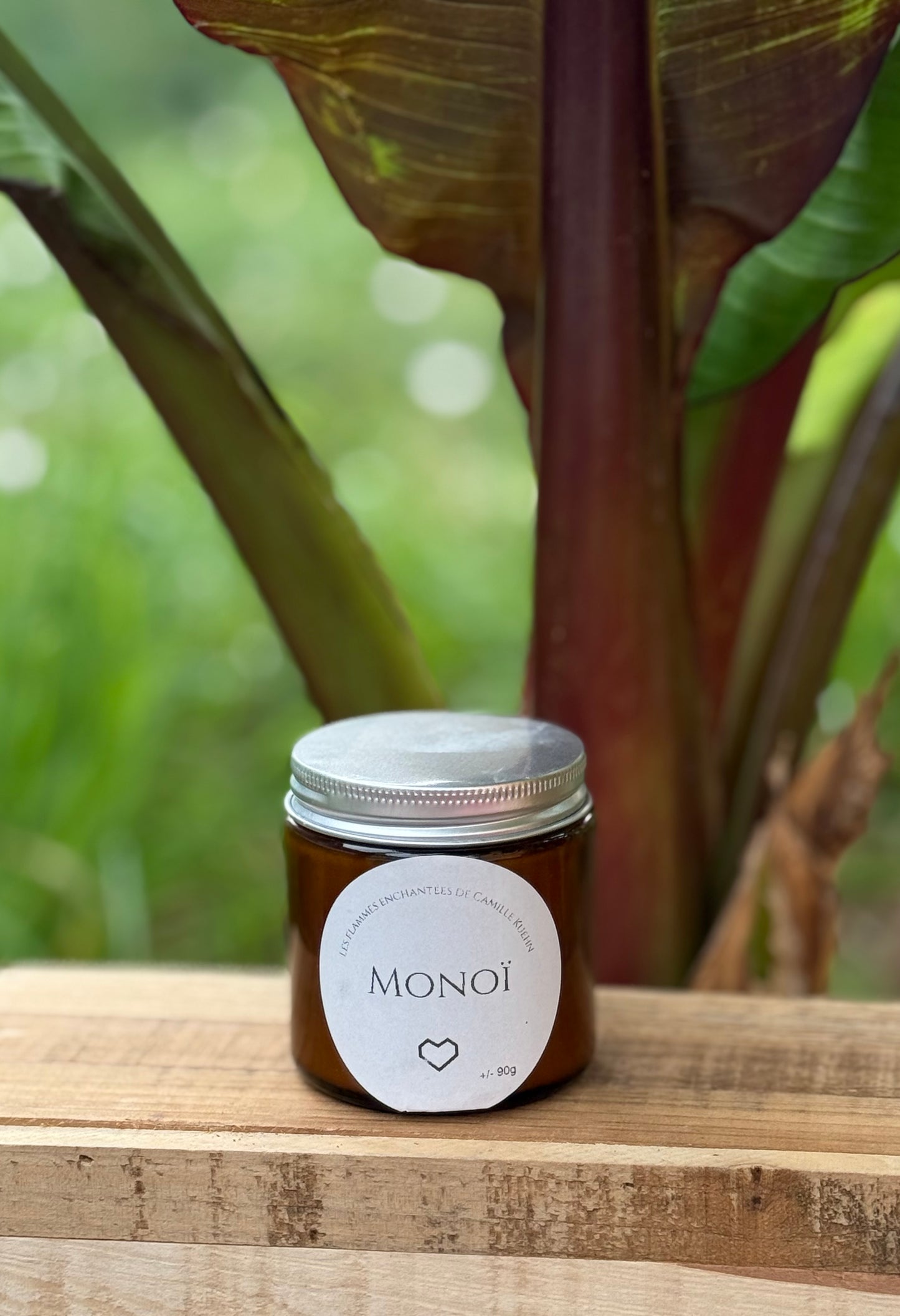 Bougie senteur monoï