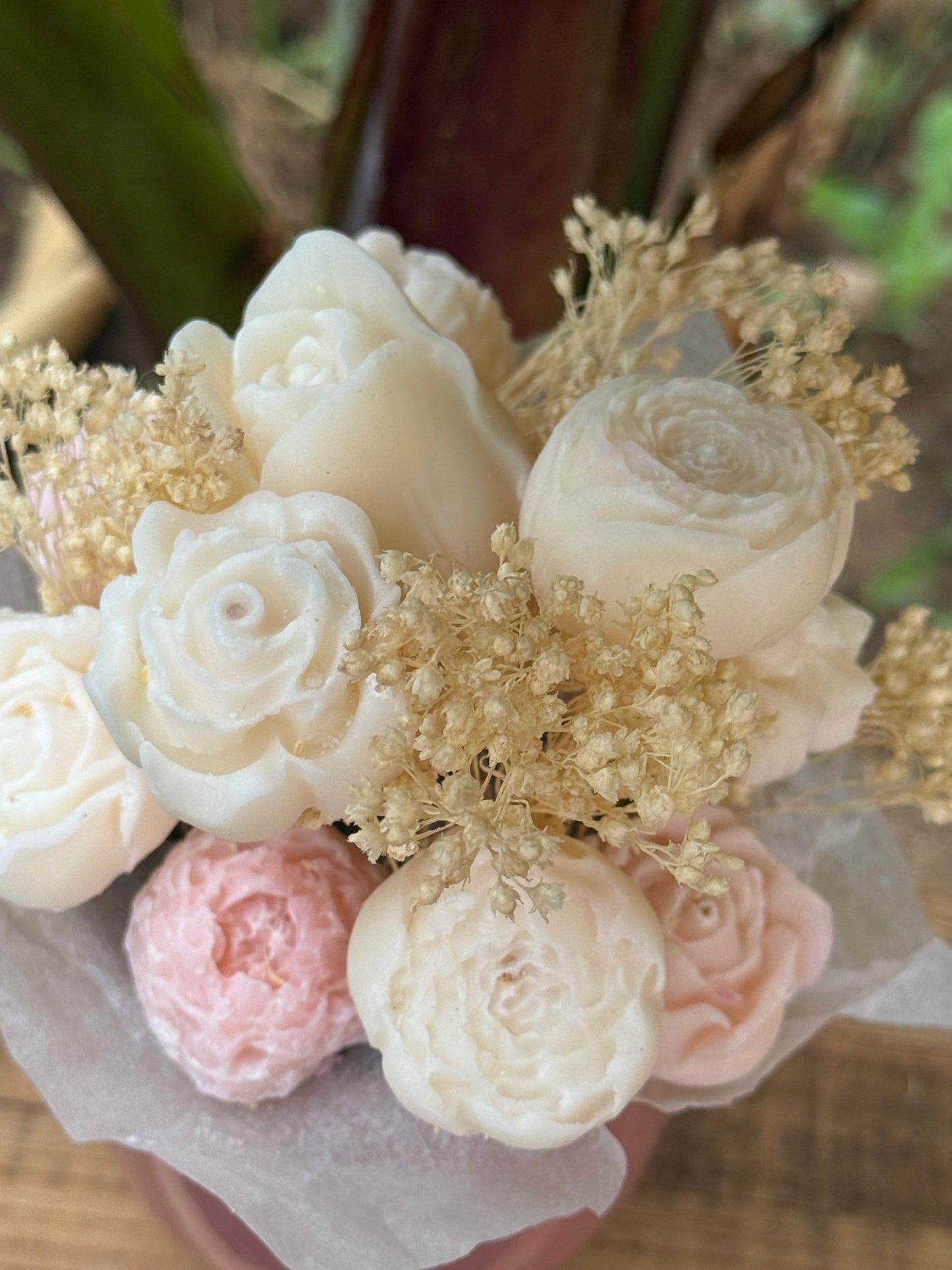 Bouquet de fleurs senteur fleur de coton
