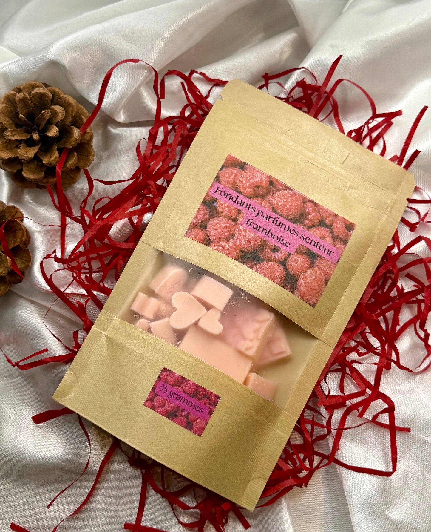 Fondants parfumé senteur framboise