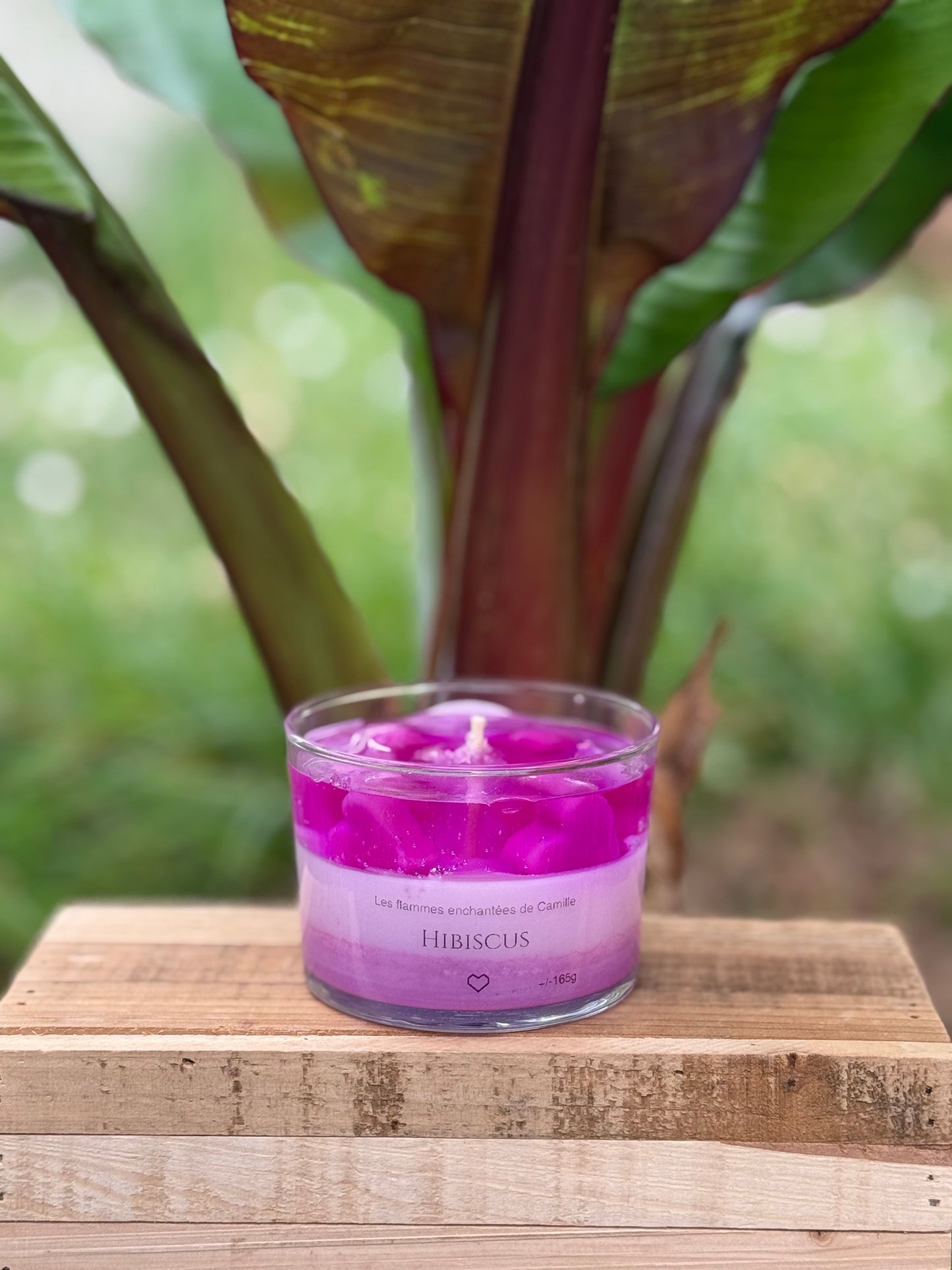 Bougie senteur Hibiscus