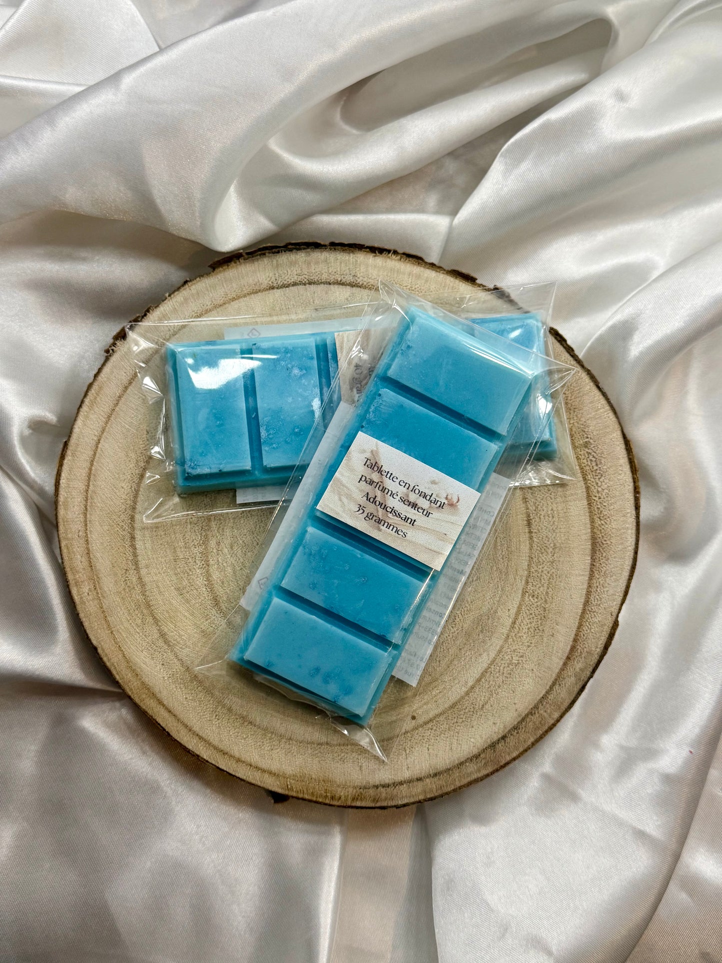 Tablette fondant parfumé senteur adoucissant