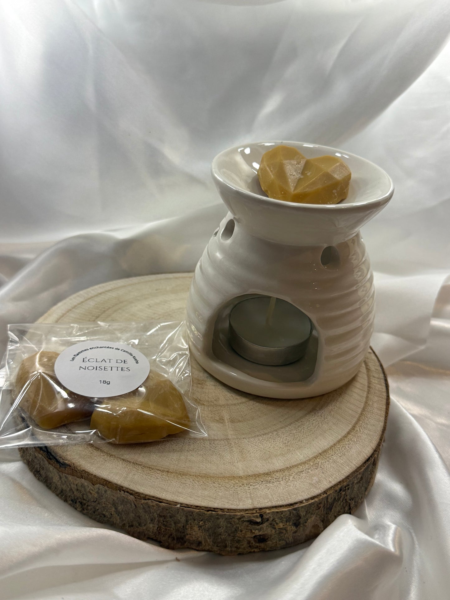 Fondants parfumés senteur éclat de noisettes