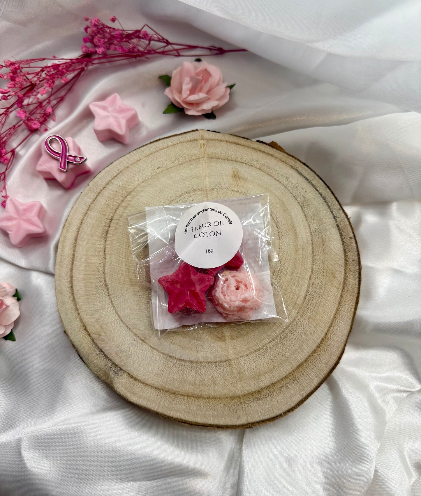 Fondants parfumés senteur fleur de coton