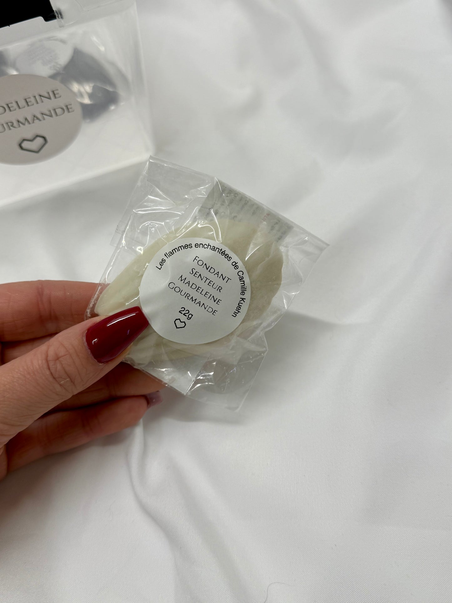 Fondant parfumé senteur madeleine gourmande