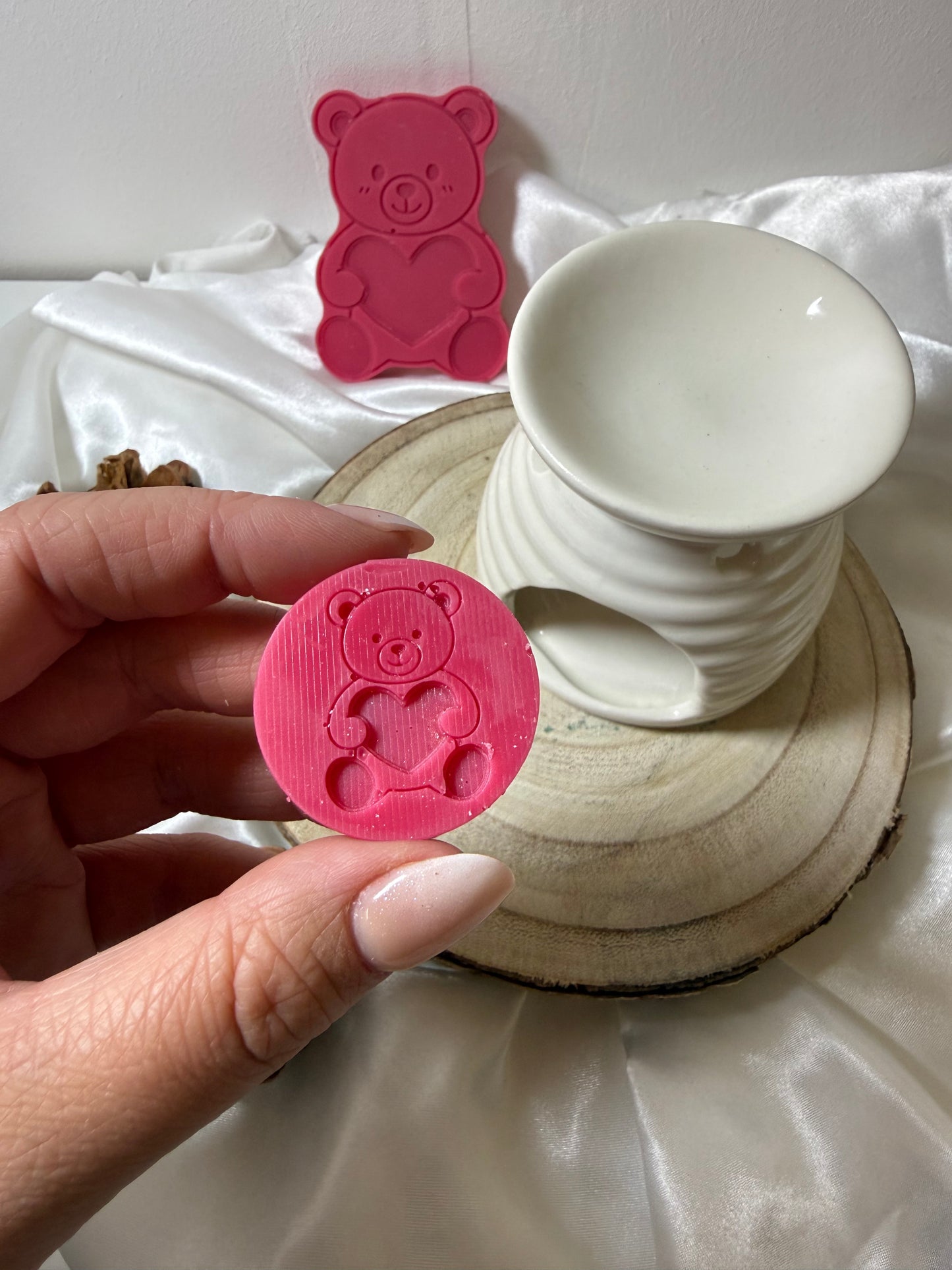 Fondant parfumé forme au choix - fleur de coton