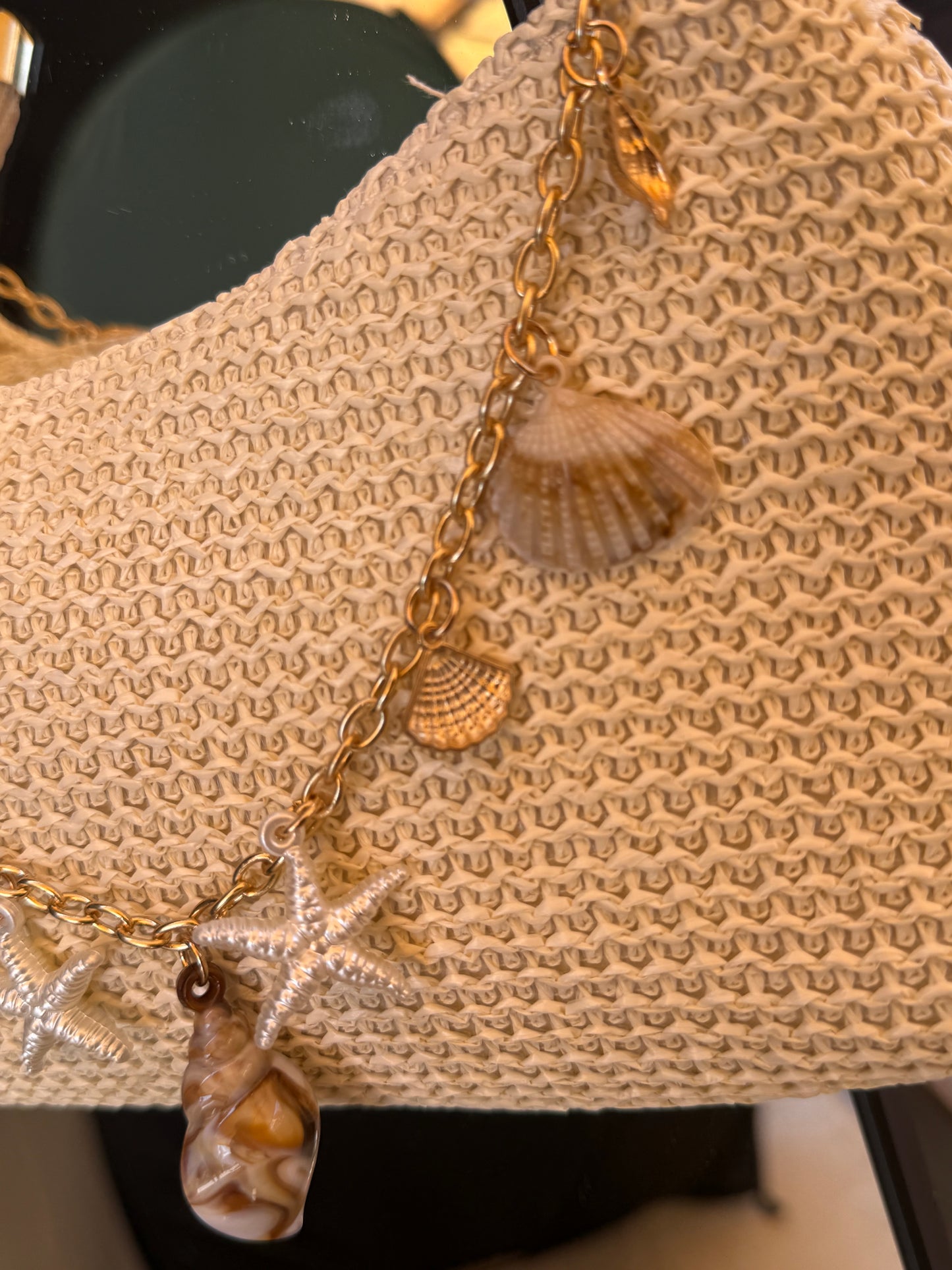 Sac à main coquillages