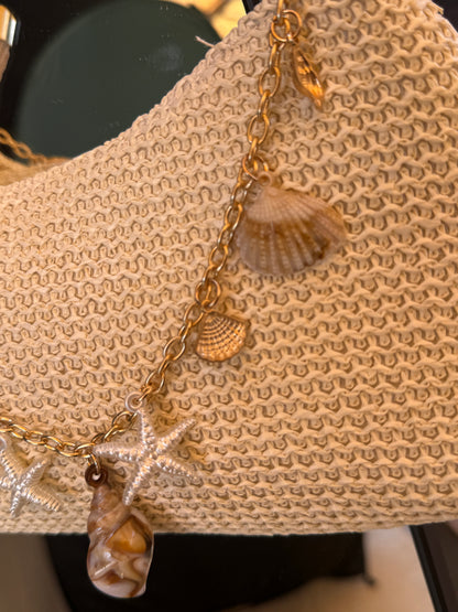Sac à main coquillages