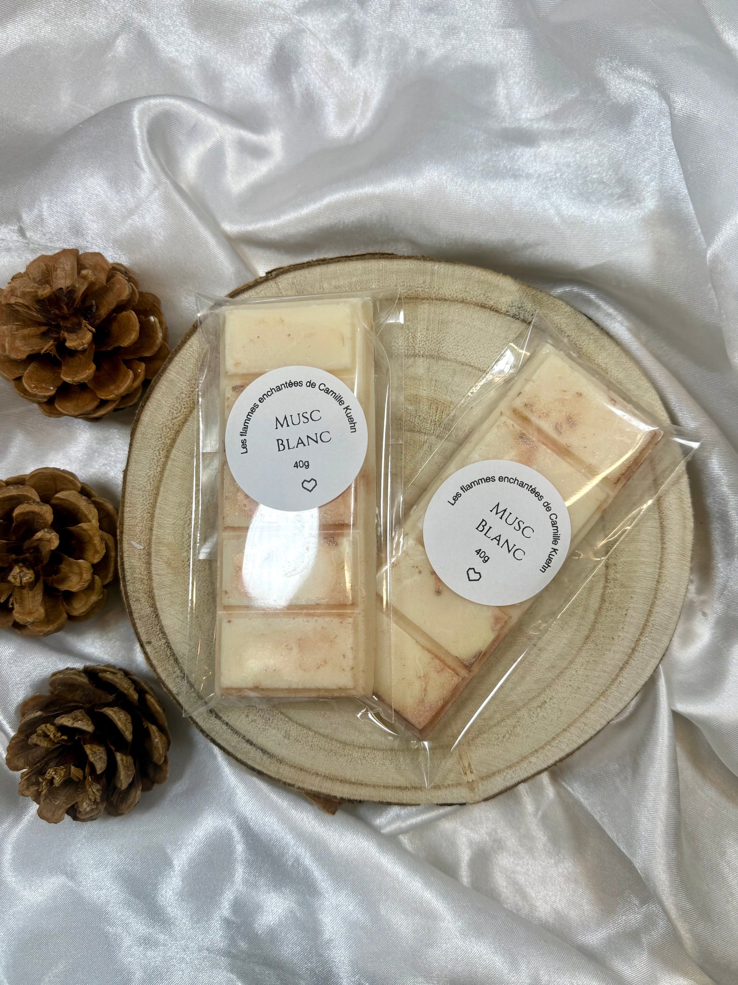 Tablette parfumée - Musc blanc