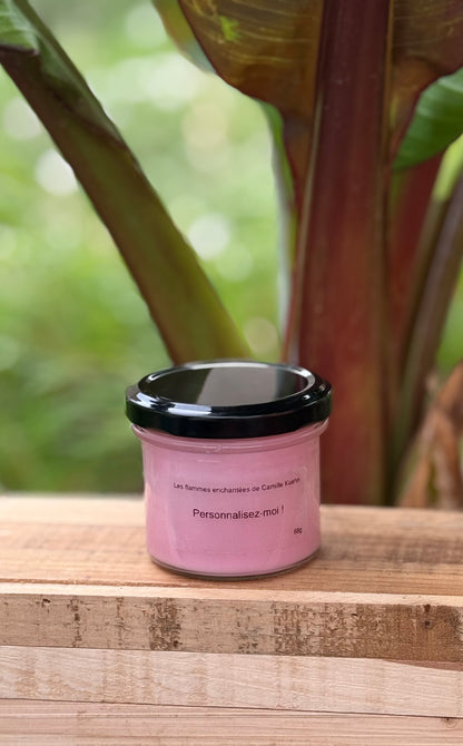 Bougie personnalisée