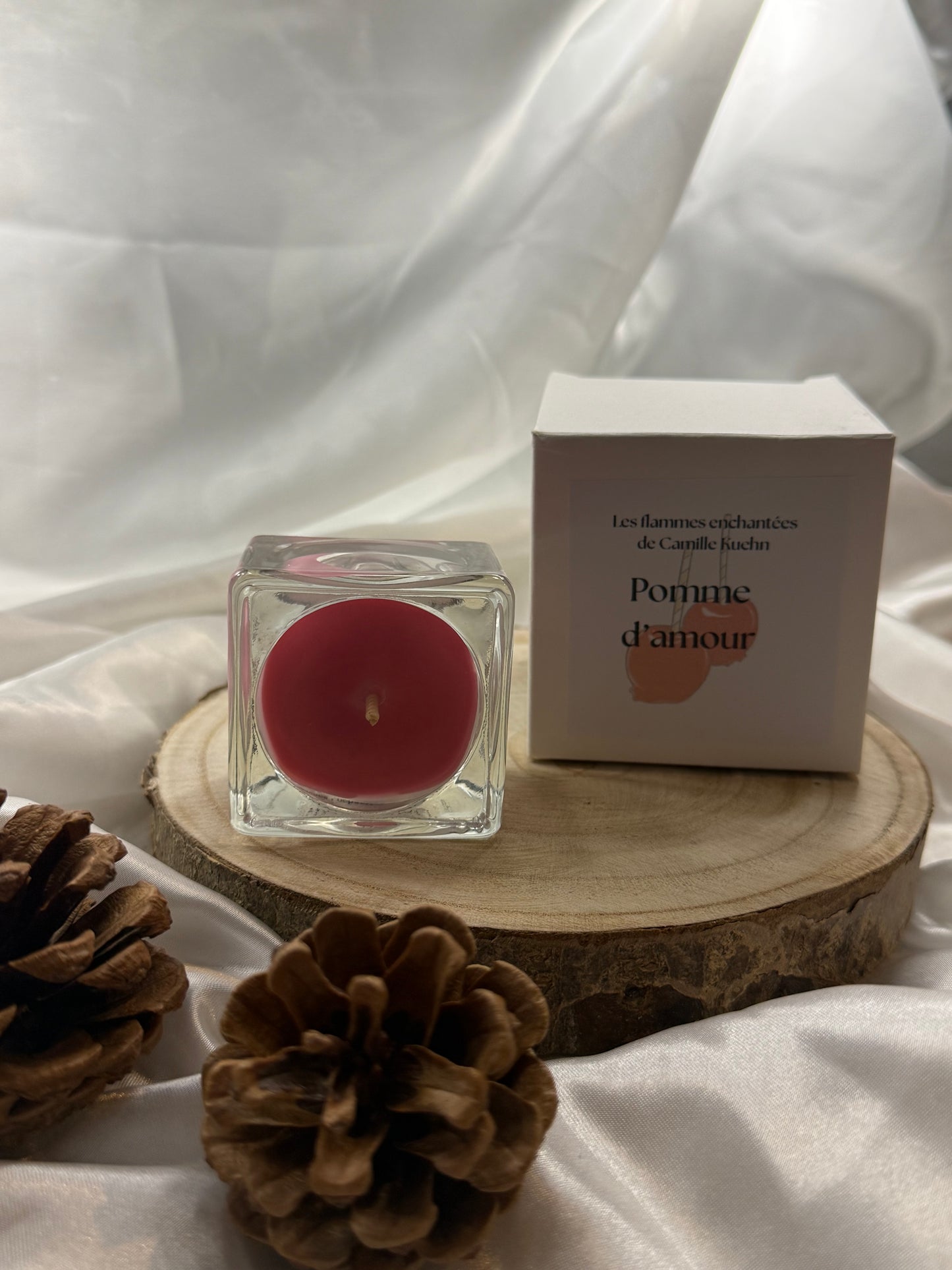 Mini Bougie senteur pomme d’amour