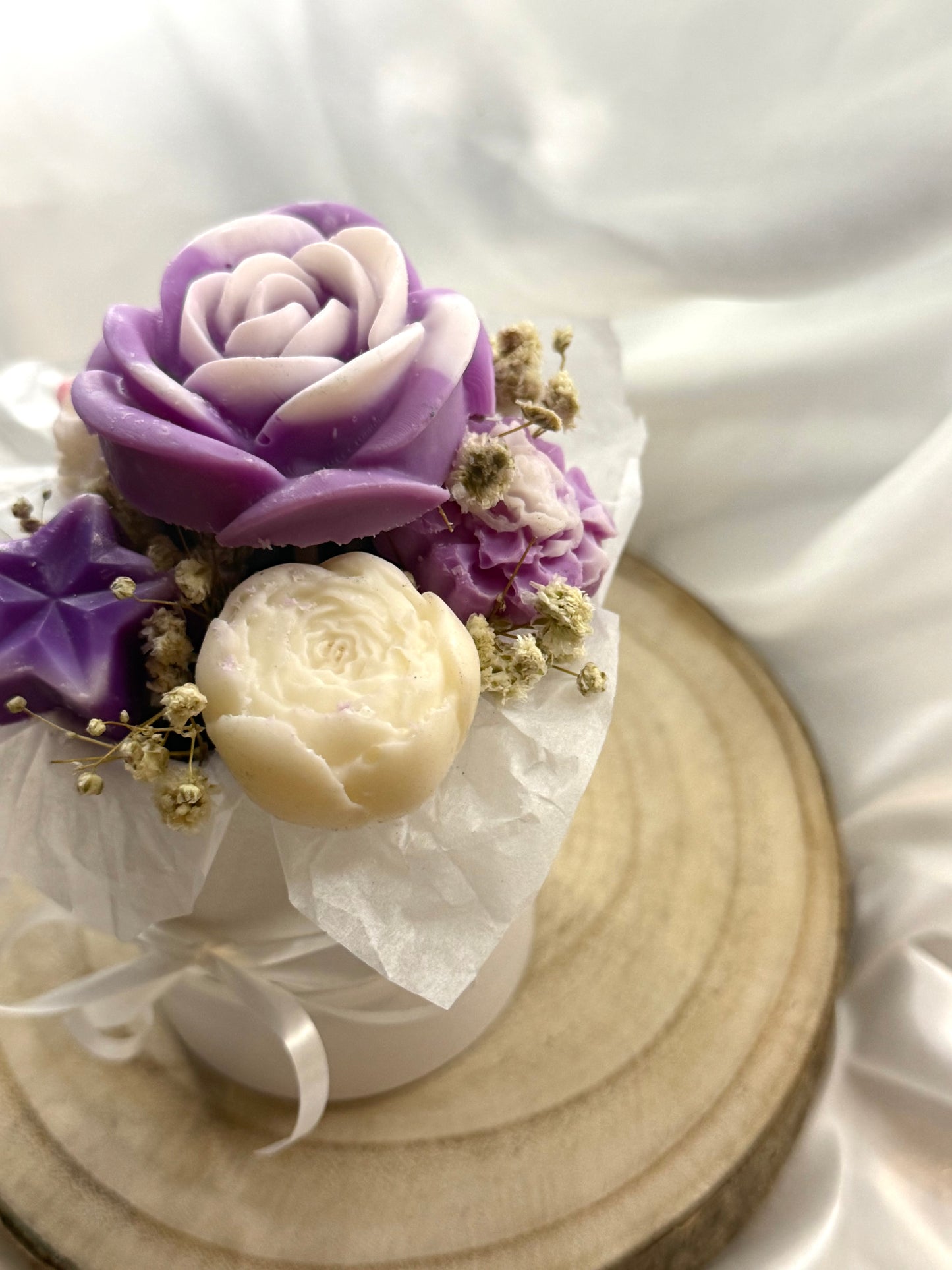 Bouquet parfumé senteur fleur de coton