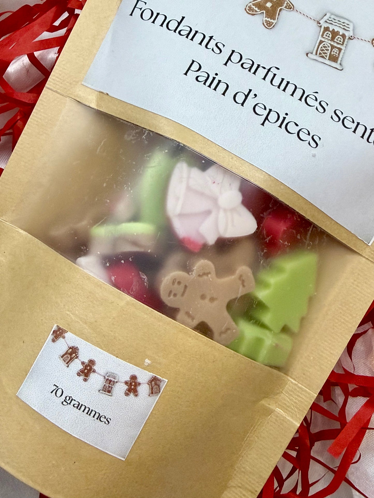 Fondants parfumés senteur pain d’épices