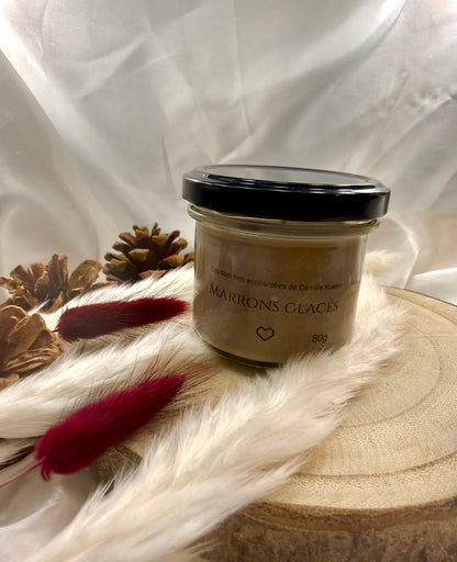 Bougie senteur marrons glacés