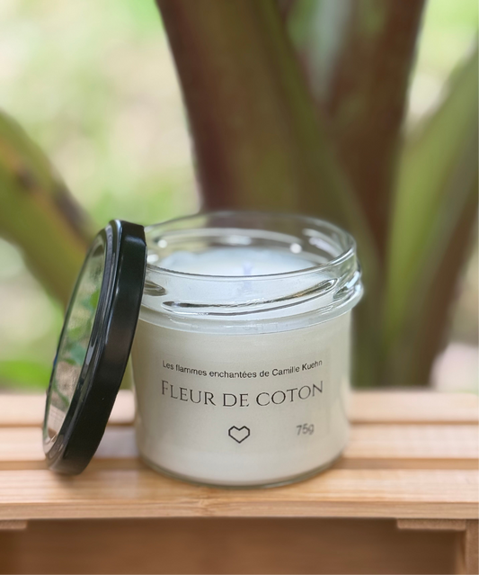 Bougie senteur fleur de coton