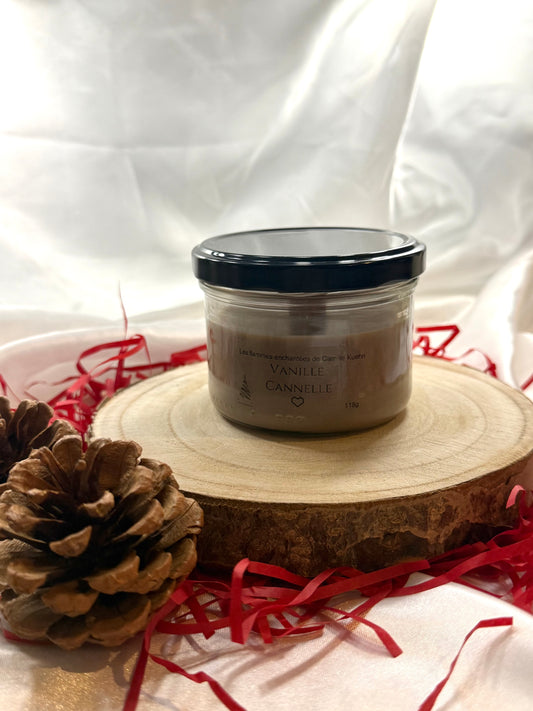 Bougie senteur vanille cannelle