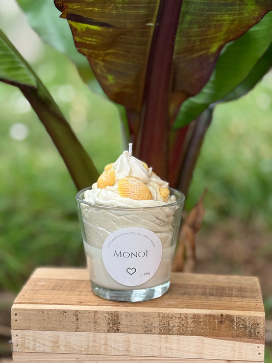 Bougie gourmande senteur Monoï