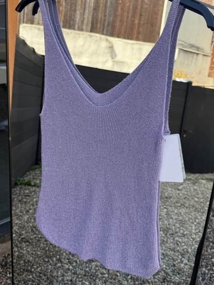 Top à paillettes