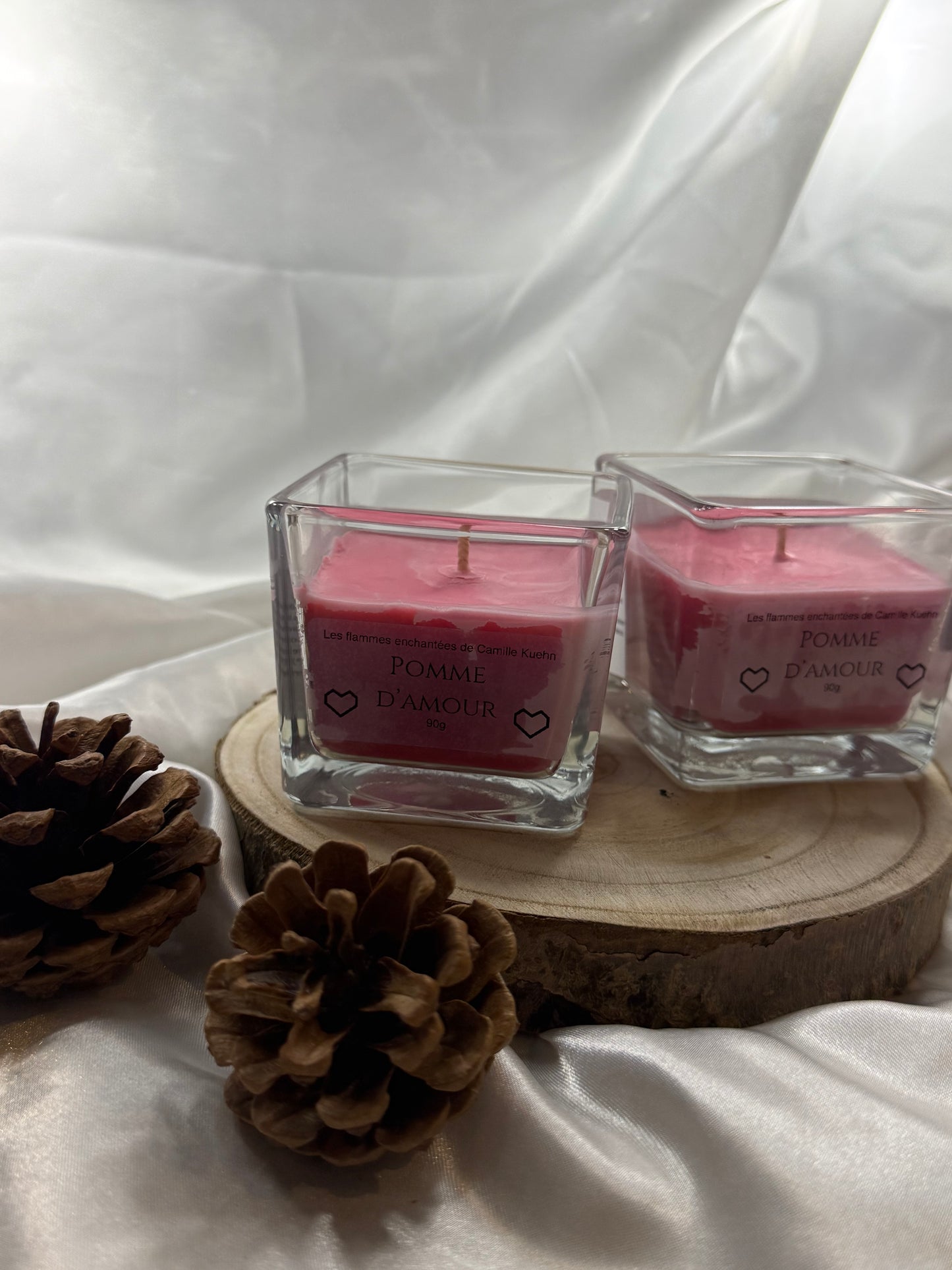 Bougie senteur pomme d’amour