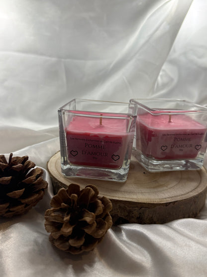 Bougie senteur pomme d’amour