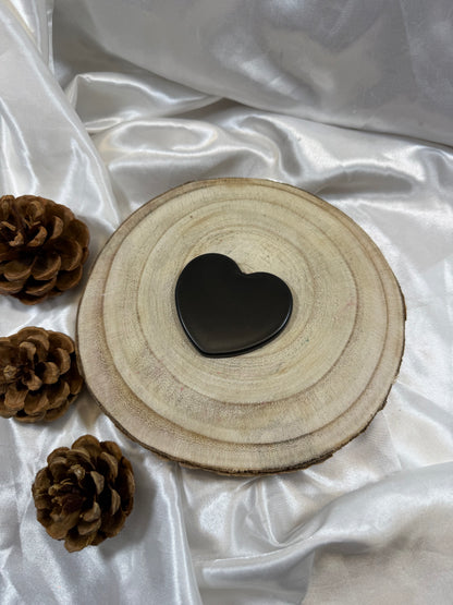 Mini miroir en forme de cœur
