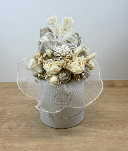 Bouquet parfumé - Fleur de coton