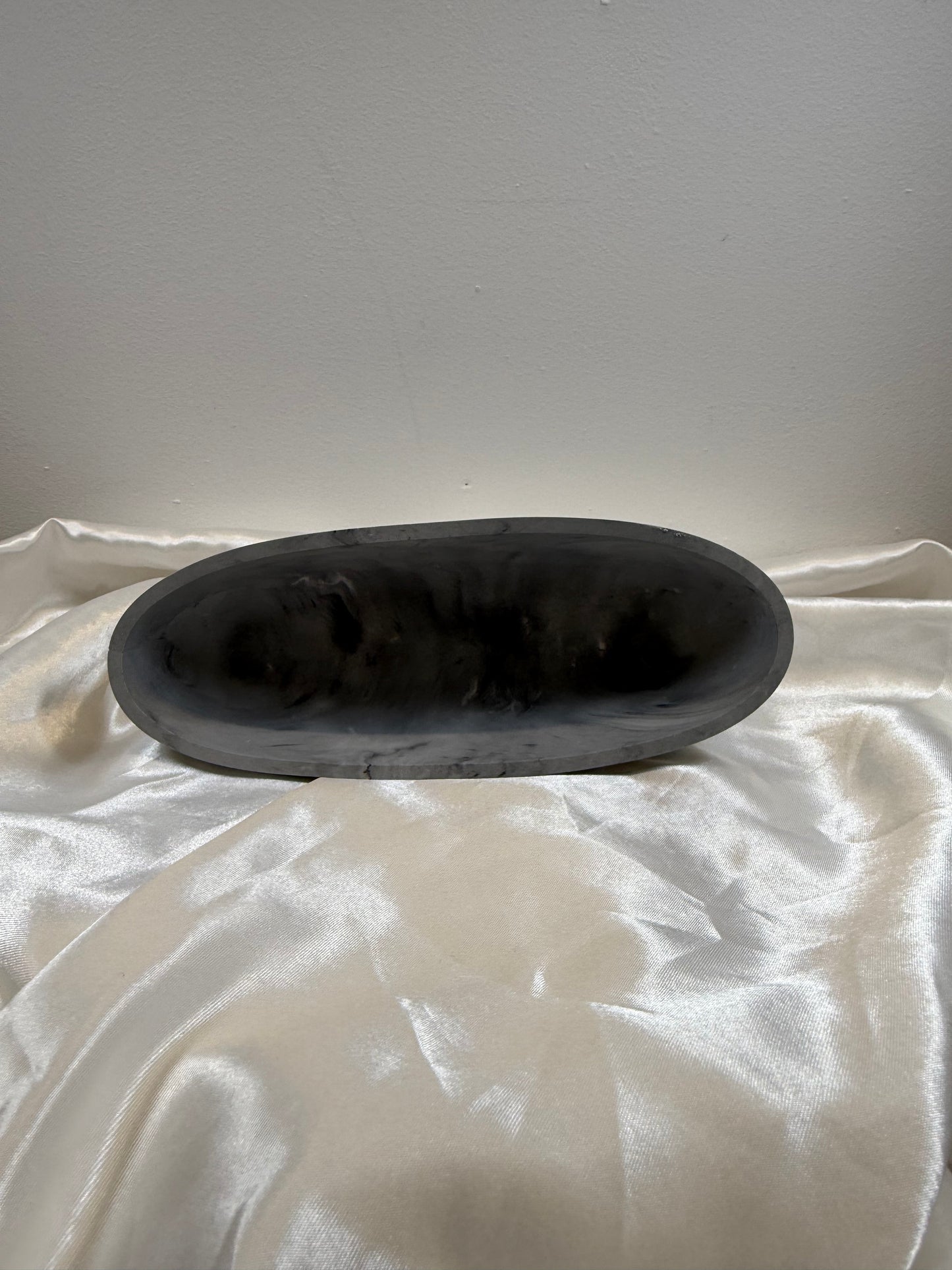 Centre de table gris en plâtre