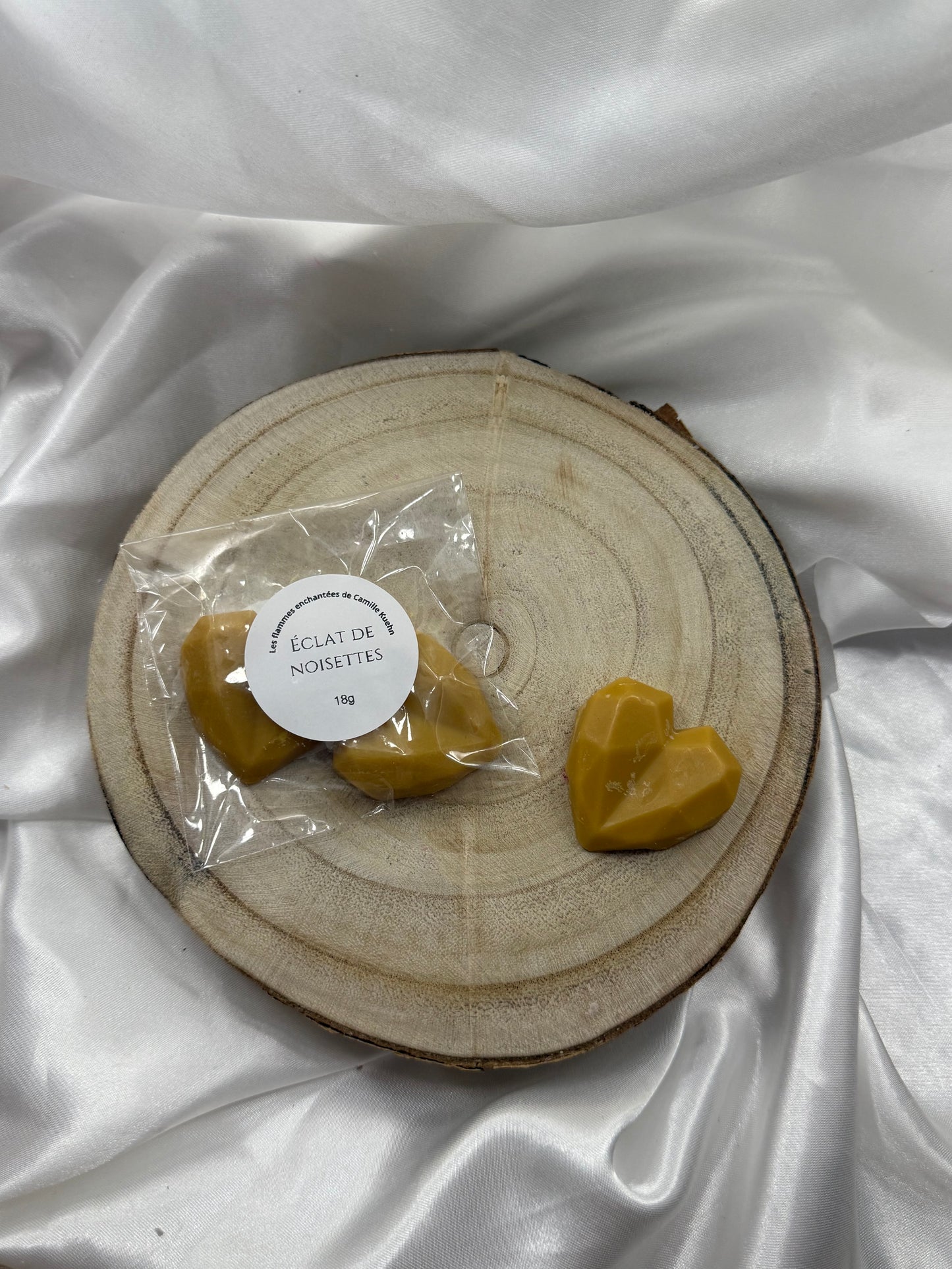 Fondants parfumés senteur éclat de noisettes