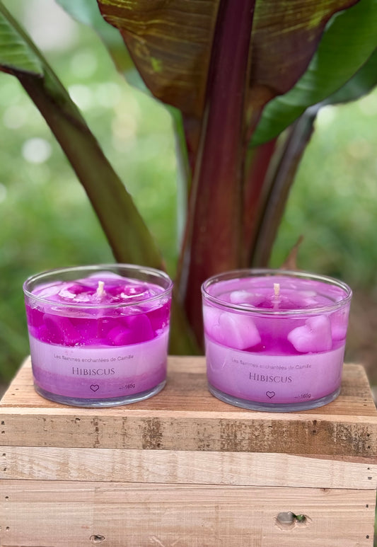 Bougie senteur Hibiscus