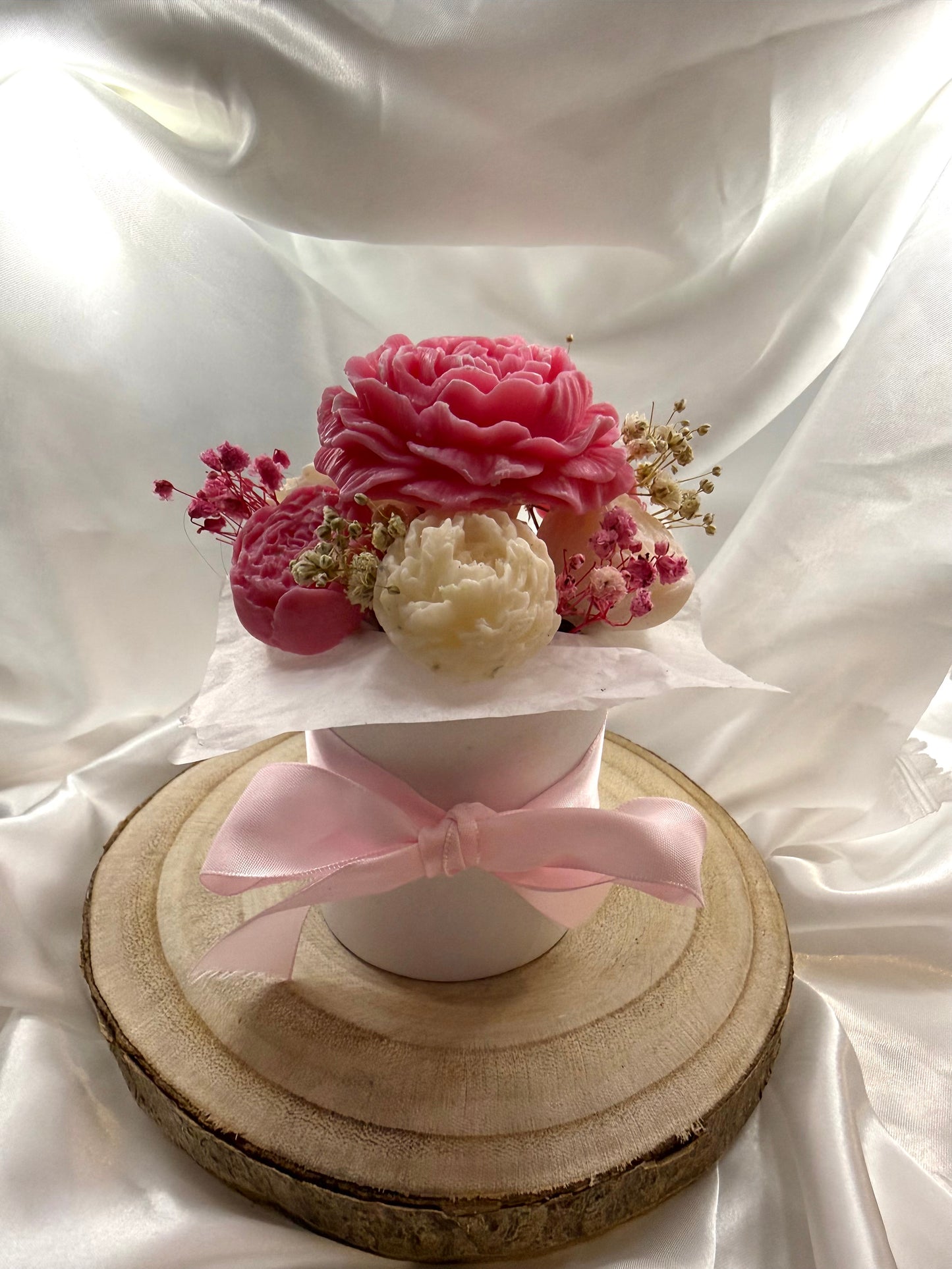 Bouquet parfumé senteur fleur de coton