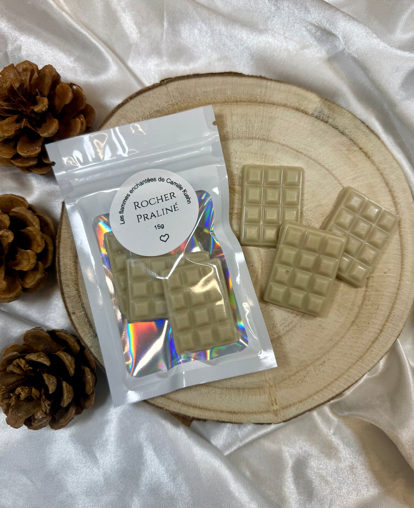 Fondants parfumés - Rocher praliné