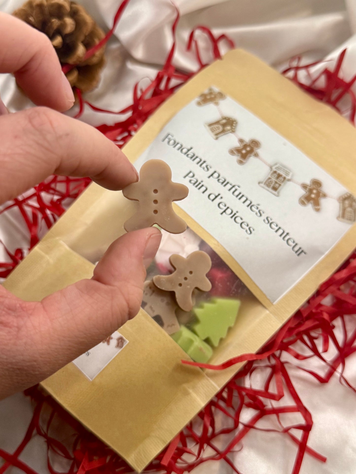 Fondants parfumés senteur pain d’épices