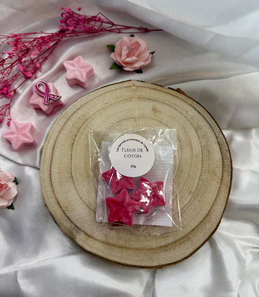 Fondants parfumés senteur fleur de coton