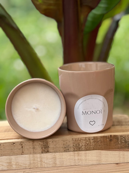 Bougie senteur monoï