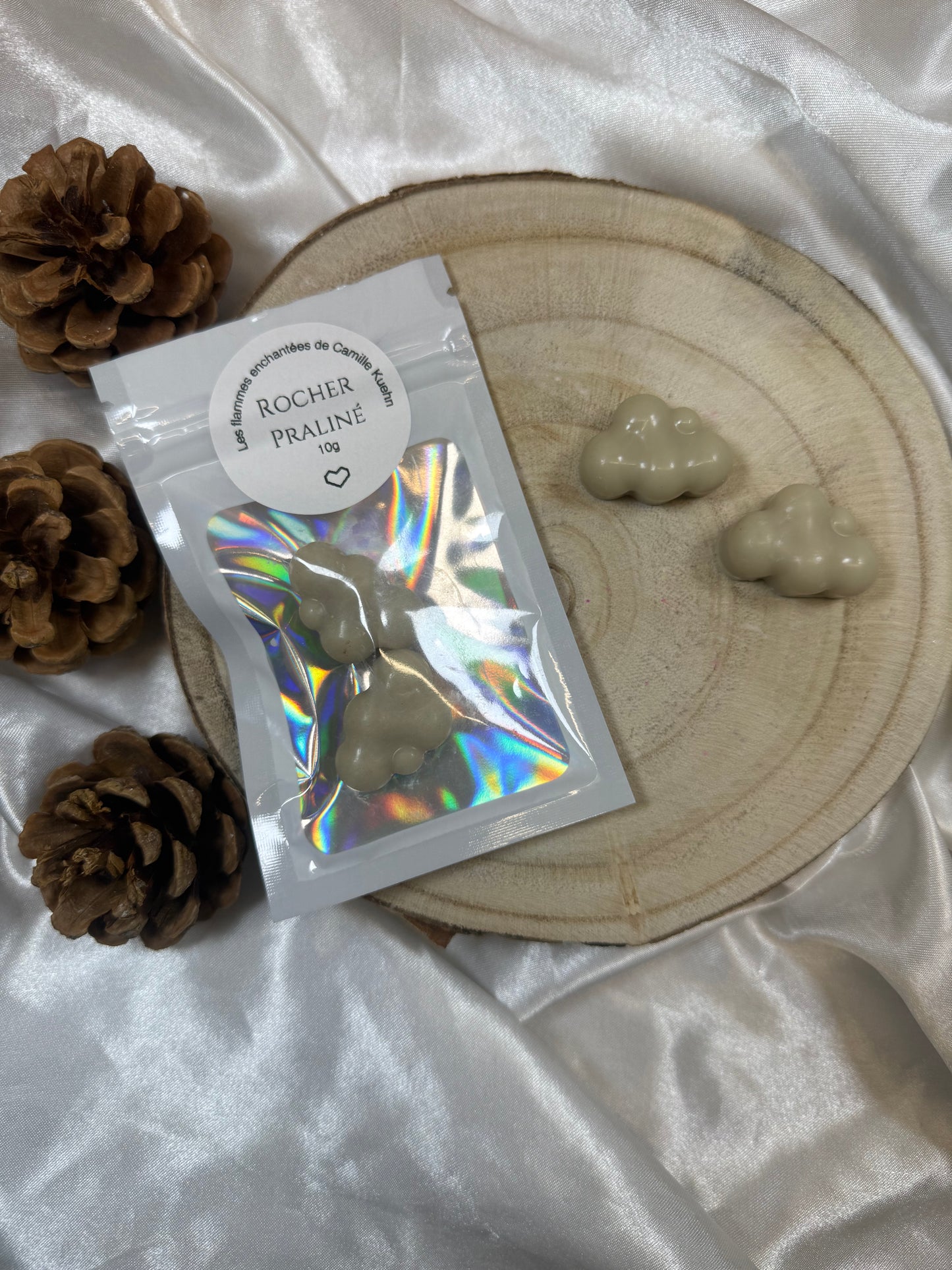 Fondants parfumés - Rocher praliné