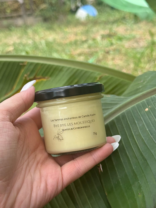 Bougie senteur citronnelle