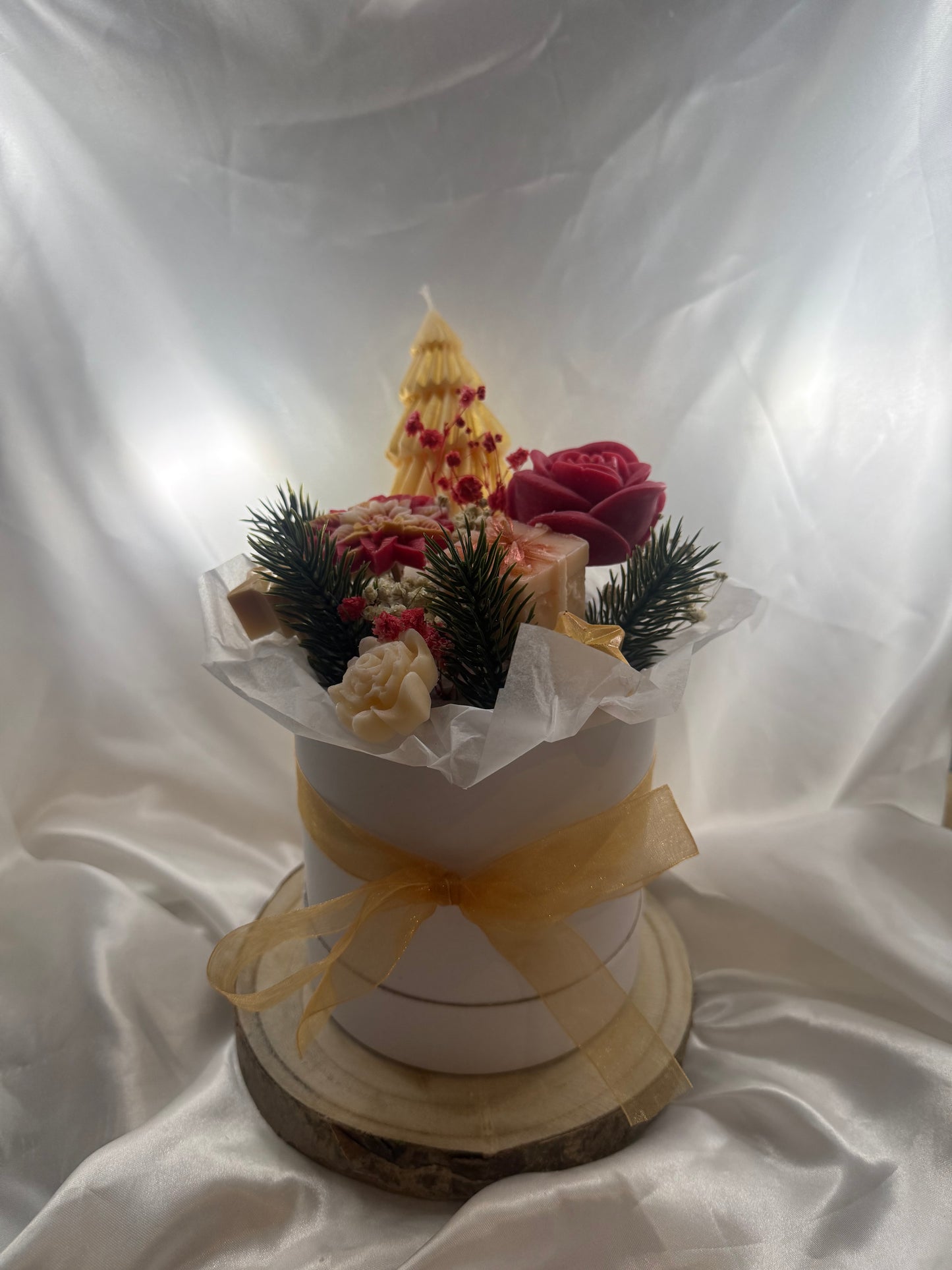 Bouquet de Noël senteur fleur de coton