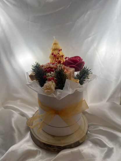 Bouquet de Noël senteur fleur de coton