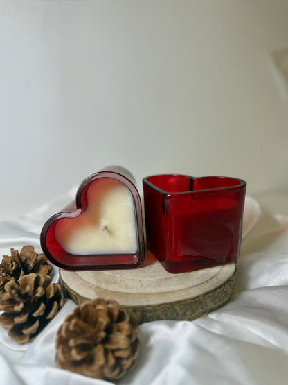 Bougie cœur