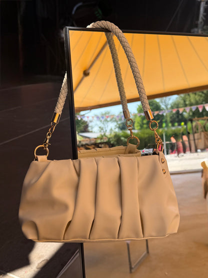Sac à main à plis