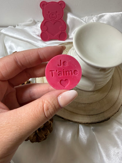 Fondant parfumé forme au choix - fleur de coton