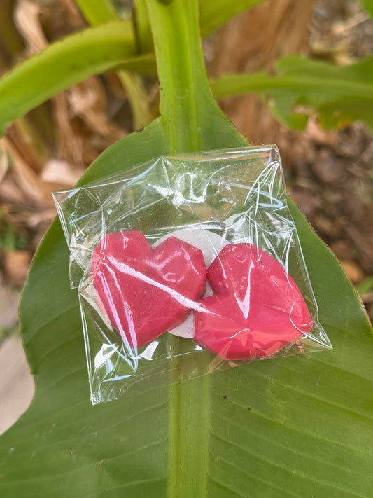 Fondants parfumés senteur rouge de fruits