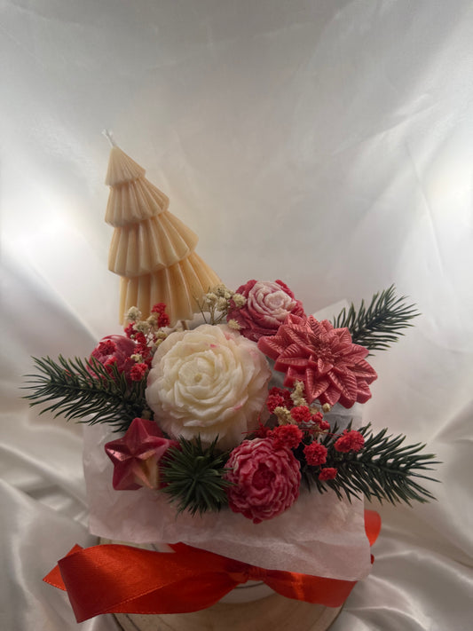 Bouquet de Noël senteur fleur de coton
