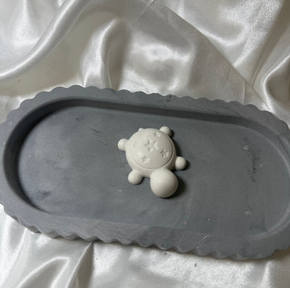 Tortue en plâtre