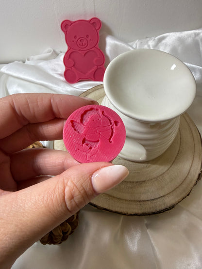 Fondant parfumé forme au choix - fleur de coton