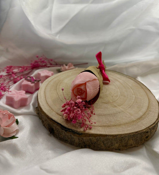 Fleur rose senteur rose vanillée