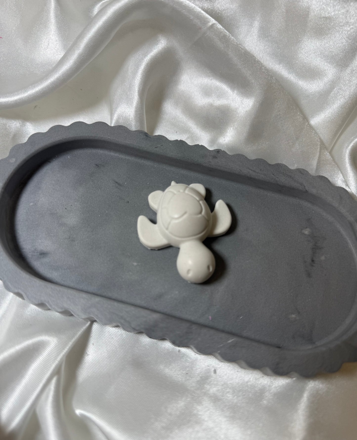 Tortue en plâtre