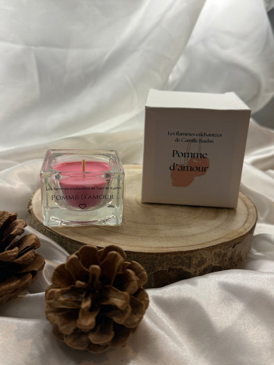 Mini Bougie senteur pomme d’amour